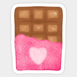 Chocolate Valentine Sticker